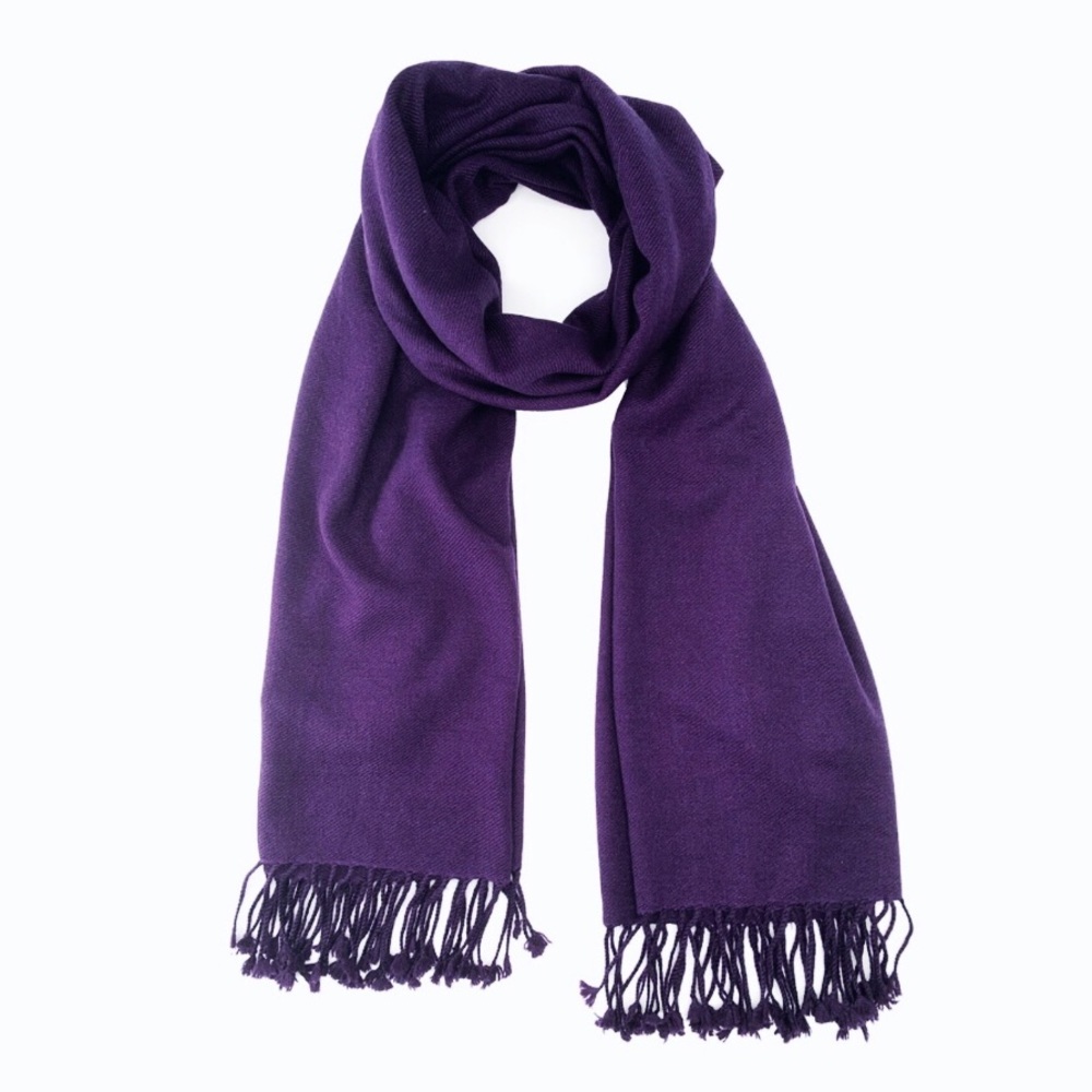 Dark Purple Pashmina